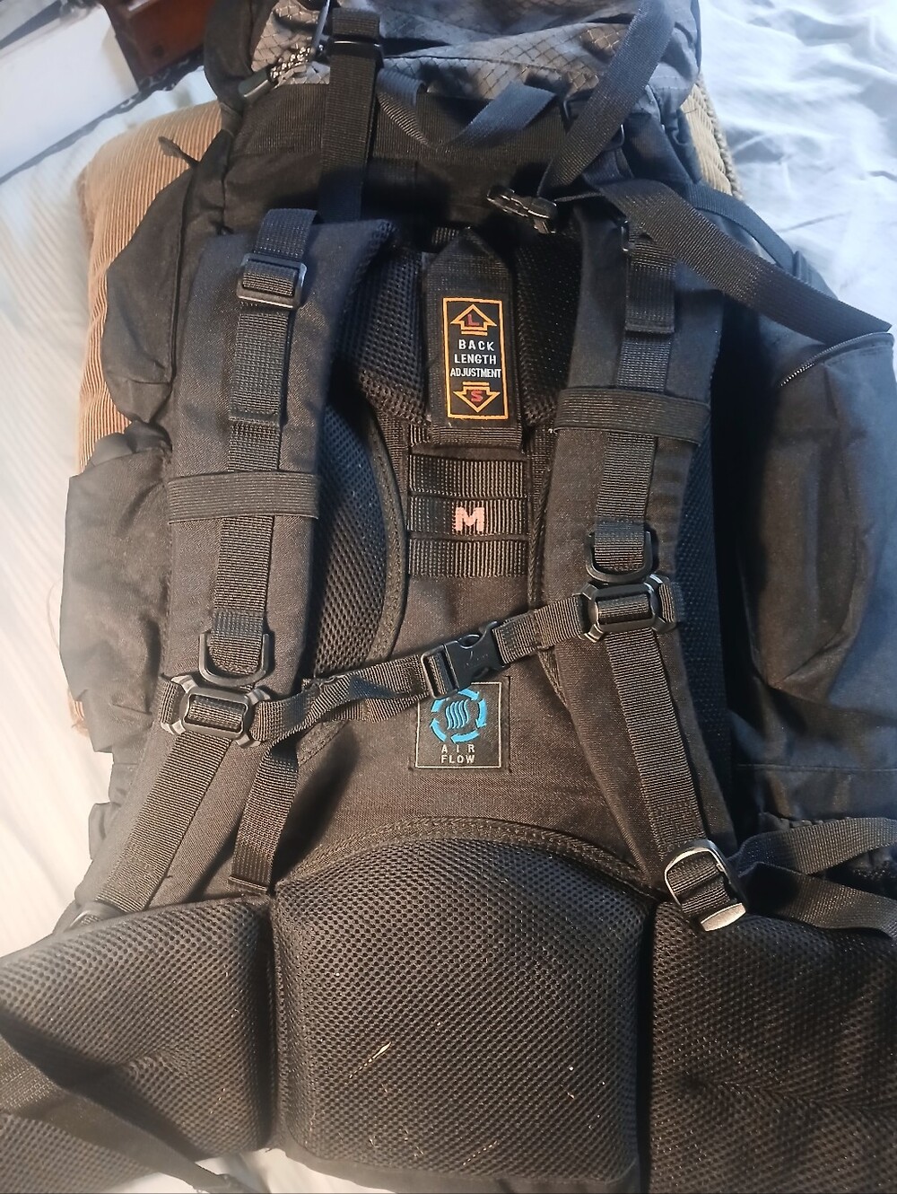 Teton Explorer 4000 Black And Grey Backpack Lightly Used - Picture 3 of 4